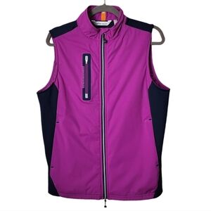 PETER MILLAR Hyperlight Fuse Hybrid Gilet in Purple size Small‎